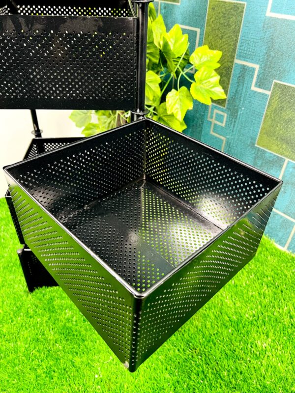 4 Layer Square Shape Kitchen Rack - Image 3