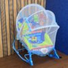 Ti Baby Rocker ( মশারি সহ ) Blue বাচ্চাকে শান্ত রাখতে মিউজিক+খেলনা