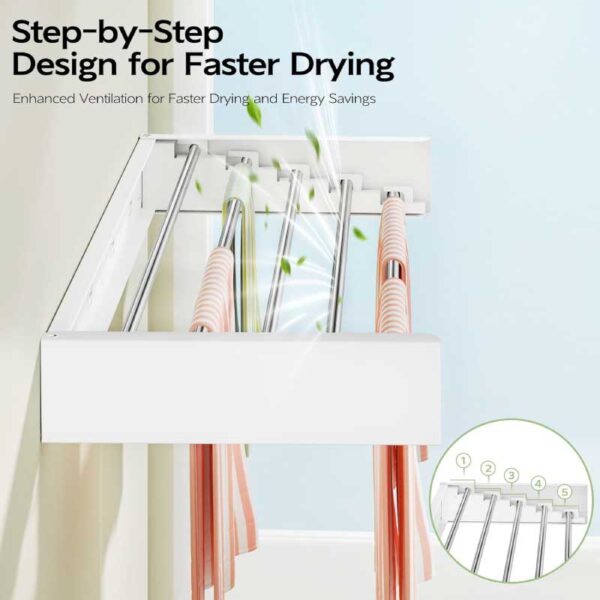 Foldable Laundry Drying Rack