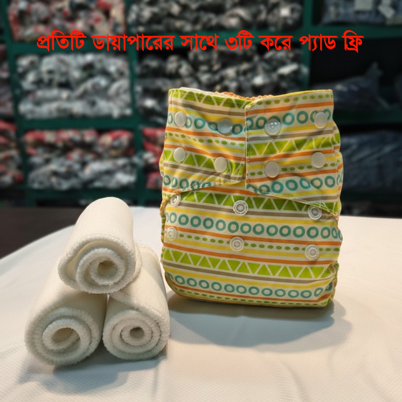 <p style="font-size:15.5px;font-weight:bold;">চায়না ৮ পিস ডায়াপার + ২৪ পিস প্যাড ফ্রি 🎁<br>🛡️ ১ বছর অফিসিয়াল গ্যারান্টি</p> - Image 2