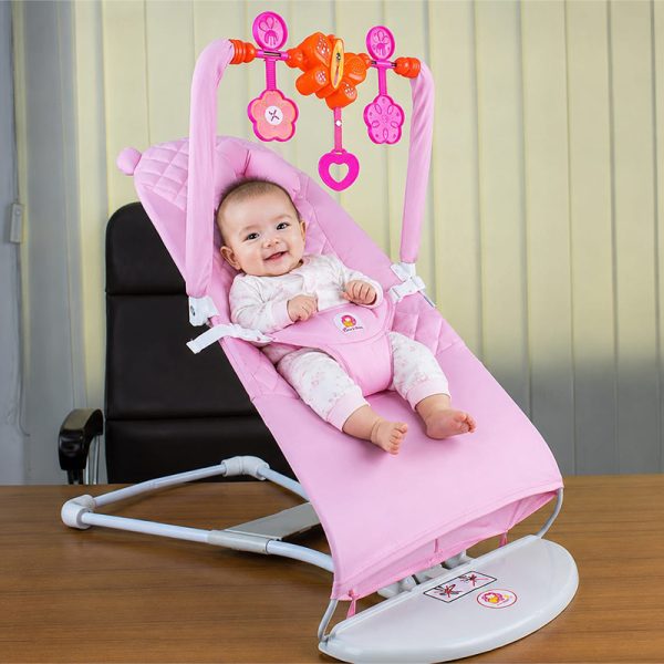 China Musical Bouncer (High Quality)<br>🎵 মিউজিক + নরম বালিশ + খেলনা <br>🛡️ ২ বছর অফিসিয়াল ওয়ারেন্টি